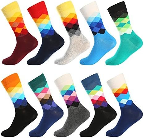 Bonangel Funny Crew Dress Socks