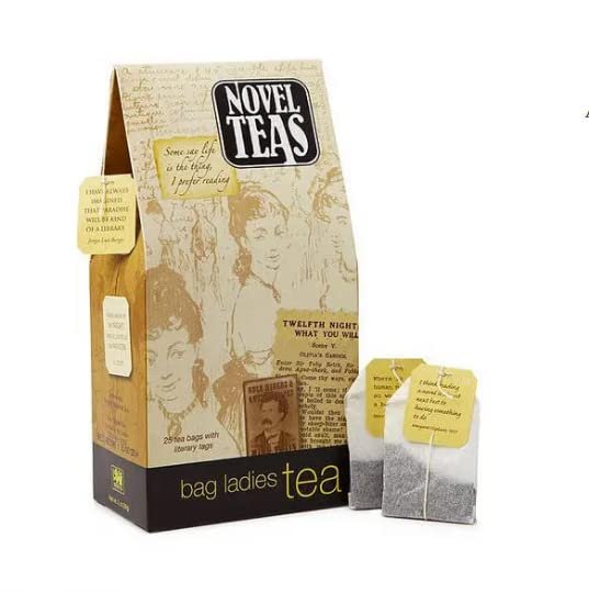 Book Lover's Tea: Individually Tagged Literary Teabags