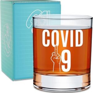 Bourbon Gifts for Men - Whiskey Birthday Glass