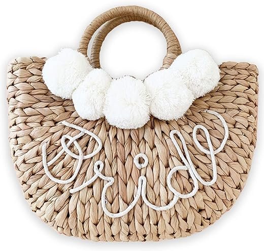 Bride Straw Purse | Honeymoon Gift