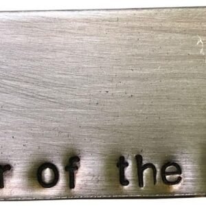 Bride's Father Copper Money Clip