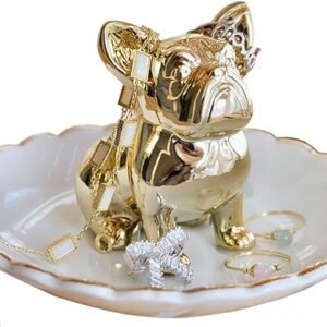 Bulldog Ring Holder Dish - Perfect Gifts