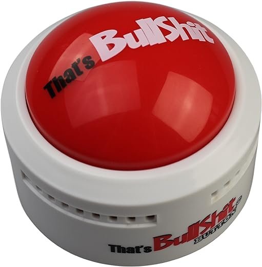 Bullshit Button - Hilarious Talking Toy