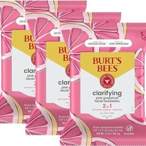 Burt's Bees Watermelon Facial Towelettes (3-Pack)