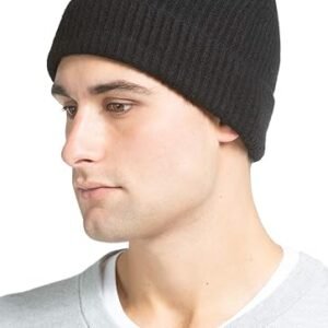 Cashmere Ribbed Cuffed Hat - Ultra Plush