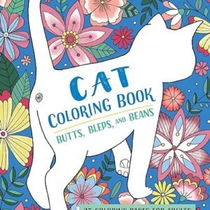 Cat Coloring Book for Adults