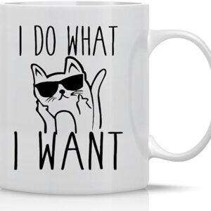 Cat Lover Inspirational Coffee Mug