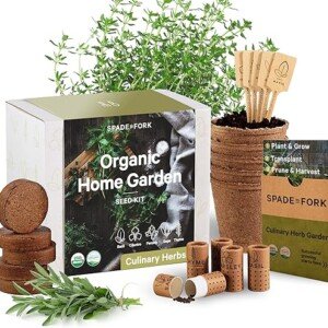 Certified Organic Indoor Herb Garden Kit