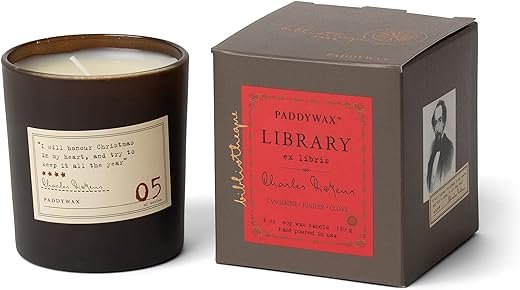 Charles Dickens Scented Soy Wax Candle