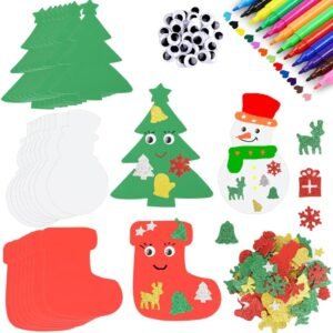 Christmas Foam Stickers Set for Kids