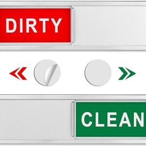 Clean Dirty Dishwasher Magnet - Stylish Home Decor