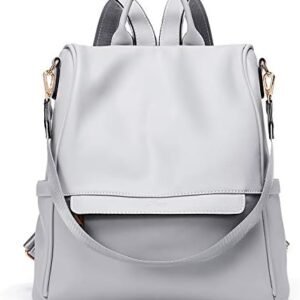 CLUCI Anti-theft Leather Backpack Purse