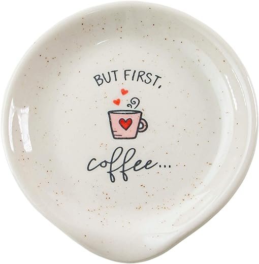 Coffee Cup Spoon Rests - Coffee Bar Accessory