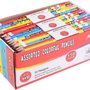 Colorful Incentive Pencils, 150 Pack