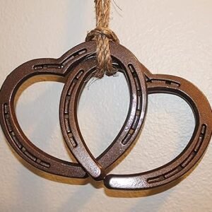 Connected Horseshoe Hearts