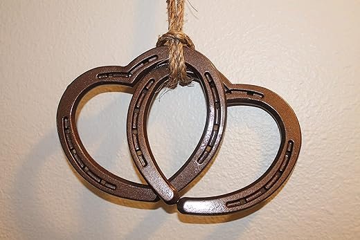 Connected Horseshoe Hearts