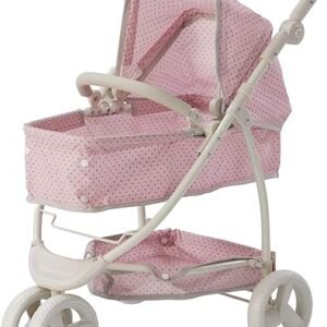 Convertible Baby Doll Stroller with Retractable Canopy