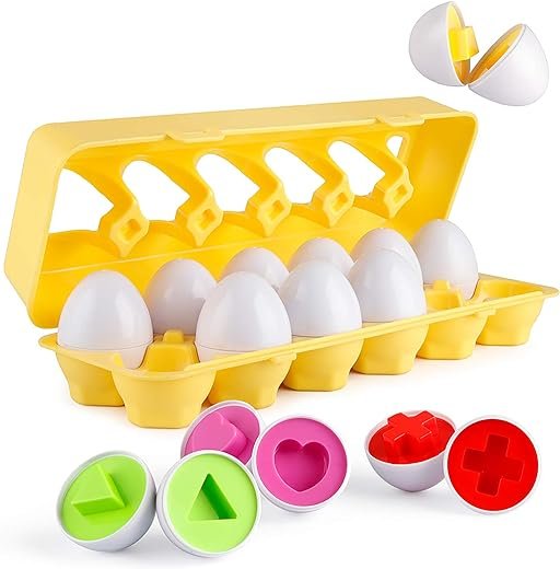 Coogam Matching Eggs Set - Educational Montessori Gift