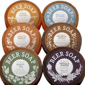 Craft Beer Soap 6-Pack - Made in USA