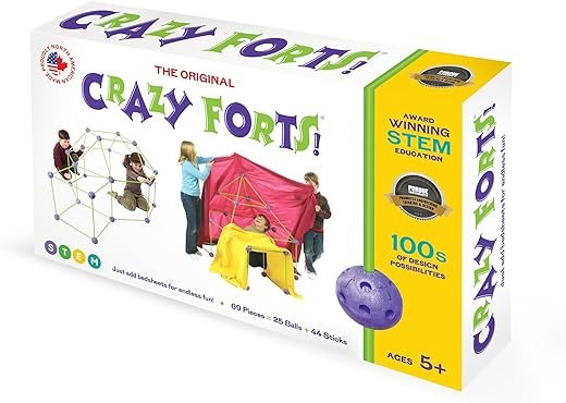 Crazy Forts! Buildable Play Fort Set