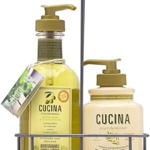 Cucina Hand Care Duo Caddy - Coriander & Olive