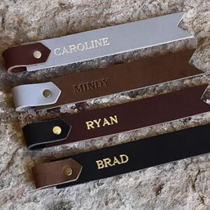 Custom Leather Bookmark | Great Reader's Gift