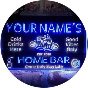 Custom LED Neon Sign for Home Bar