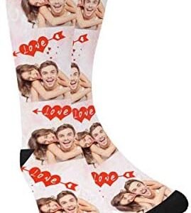 Custom Pet Face Father's Day Socks