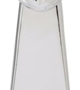 Custom Text Chrome Football Tower Trophy
