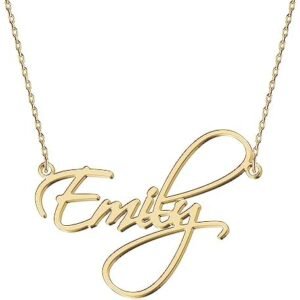 Customizable Name Necklace with 14 Font Styles