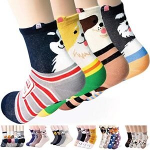 Cute Animal Pattern Casual Socks