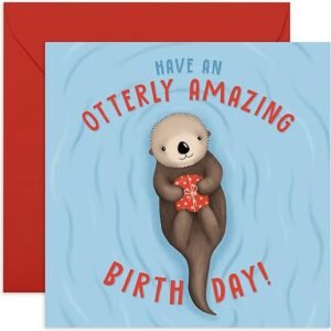 CUTE Birthday Cards for Women - Otterly Amazing