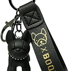 Cute French Bulldog Keychain Pendant