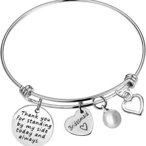 Dabihu Adjustable Bridesmaid Bracelet - Thank You Gift