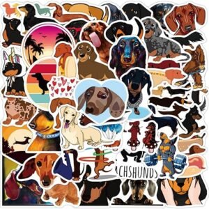Dachshund Stickers - Cute Vinyl Gift Pack
