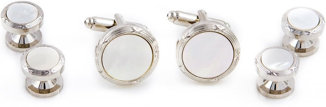 Designer Tuxedo Cufflinks & Studs Set