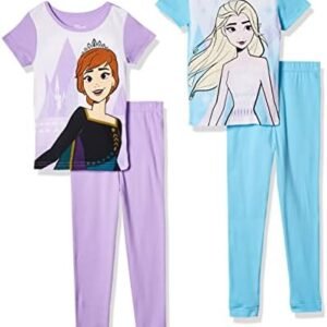 Disney Girls' Cotton Pajama Set