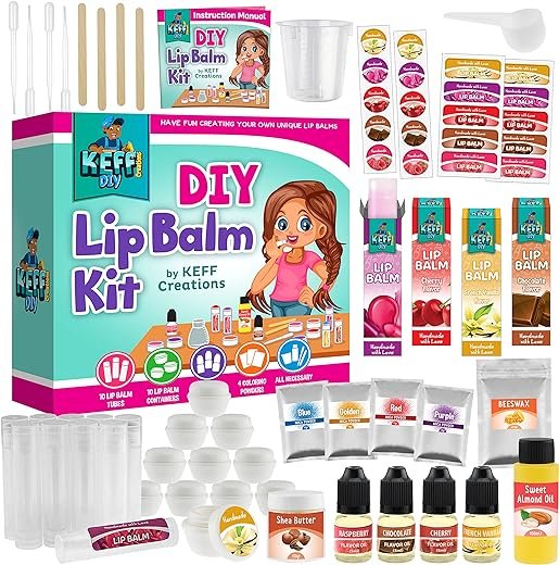 DIY Lip Balm Kit for Kids & Teens
