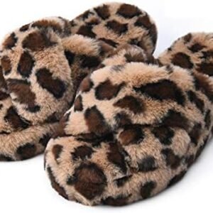 DL Fluffy Womens House Slippers