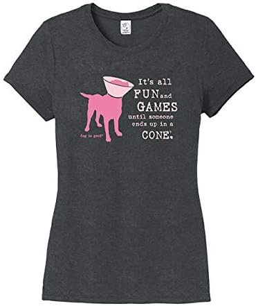 Dog is Good Fun & Games, Women's V-Neck - Perfect Gift for Dog Lovers