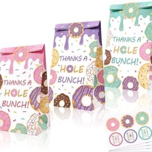 Donut Candy Bags with Decorations