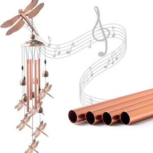 Dragonfly Wind Chimes - Outdoor Garden Decor