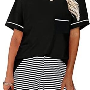 Ekouaer Women's 2-Piece Pajama Set