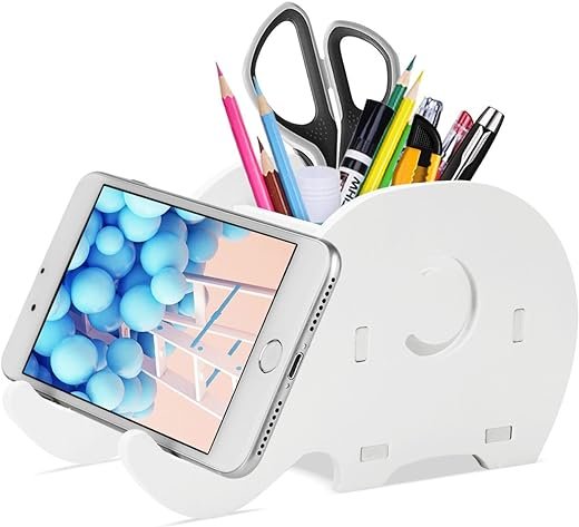 Elephant Pencil Holder Phone Stand