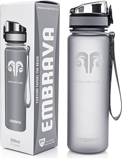 Embrava Sports Water Bottle - 17oz