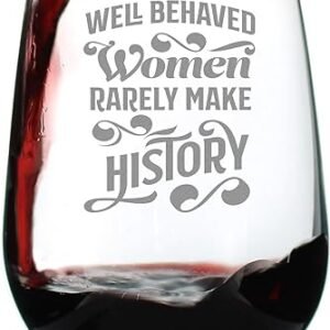 Empowering Stemless Wine Glass - Large
