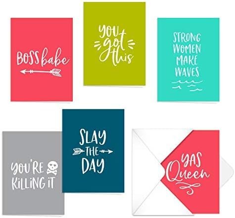 Empowerment Note Cards for Strong Women