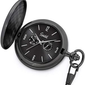 Engravable Pocket Watch with Chain