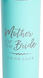 Engraved Mother of the Bride Tumbler