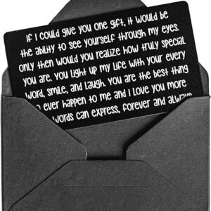 Engraved Soulmate Wallet Card - Perfect for Anniversaries